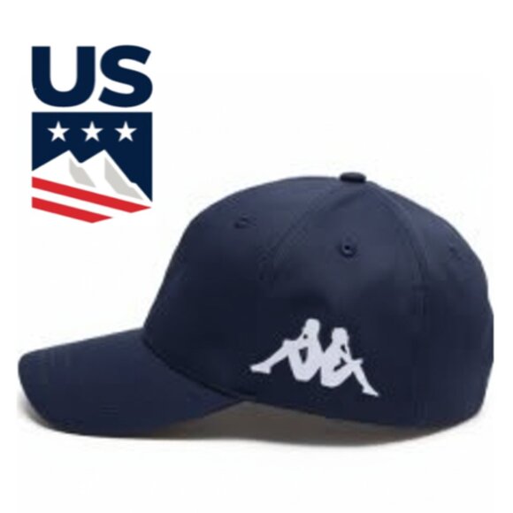 Kappa x US Ski & Snowboard Team Hat, Dark Navy OS NWT - Picture 1 of 8